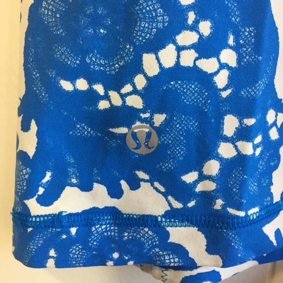 Lululemon Floral Cross Back Athletic Tank Top - Picture 5 of 5